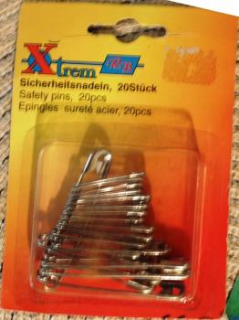 Sicherheitsnadeln von Xtrem